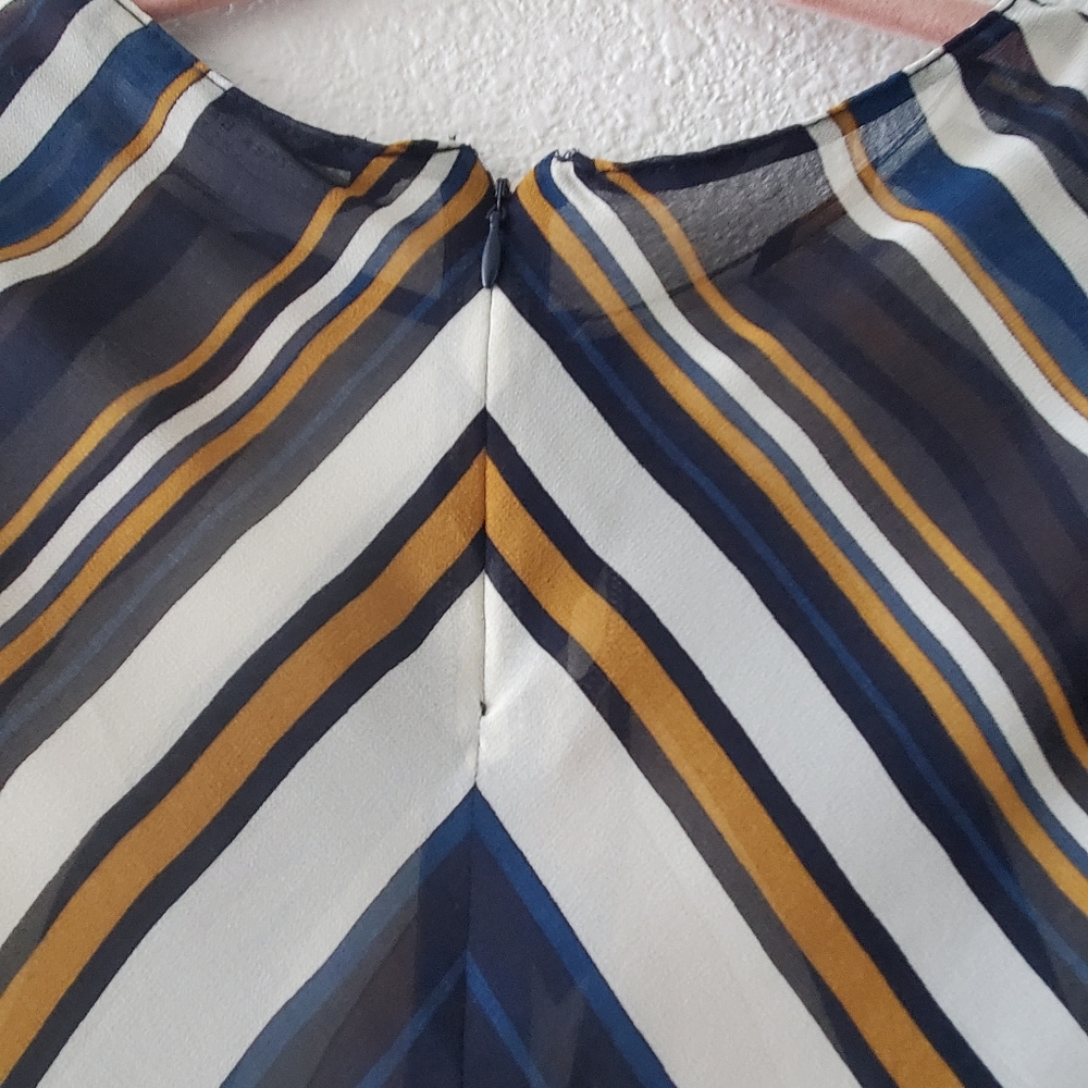 Zara Basic Blouse Small - image 8